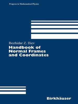 cover image of Handbook of Normal Frames and Coordinates